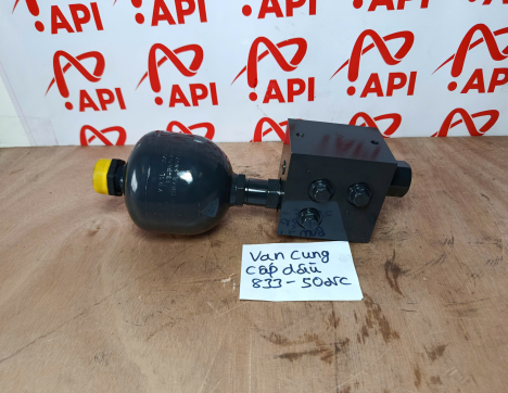 Van Cung Cấp Dầu Xe Xúc Lonking 833 50NC Chính Hãng