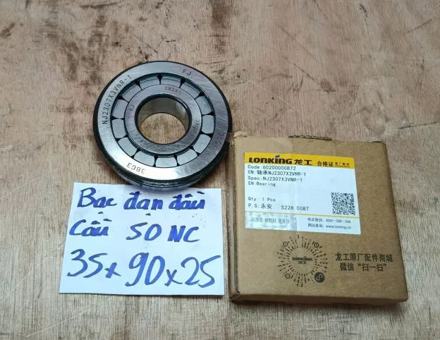 Vòng Bi Đũa NJ2307X3VNR-1 – Phụ Tùng Hộp Số Xe Nâng Lonking Chính Hãng