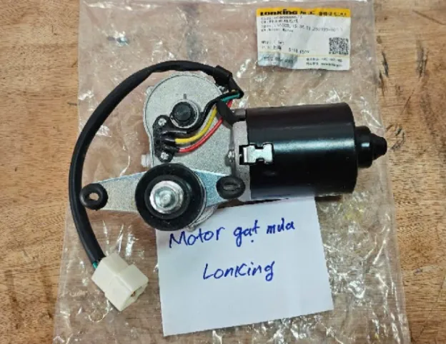 Motor Gạt Mưa Xe Xúc Lonking – Mô Tơ Gạt Kính Cabin Chính Hãng