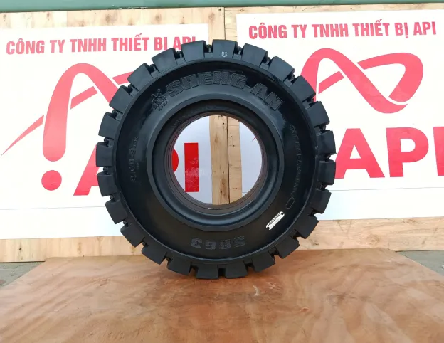  6.00-9 Lốp Đặc Xe Nâng Sheng An - Bền Bỉ & Chịu Tải Vượt Trội